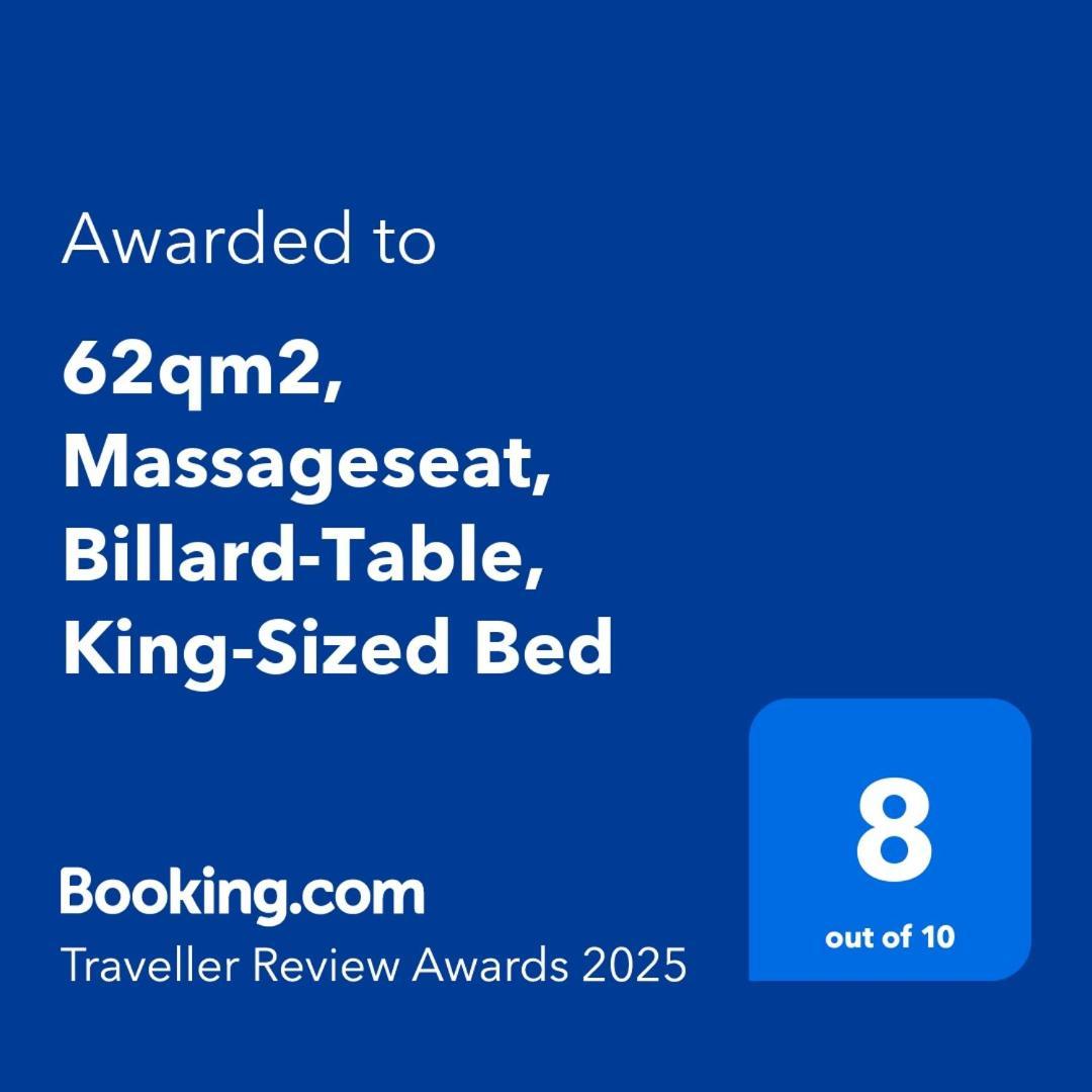 62Qm2, Massageseat, Billard-Table, King-Sized Bed Berlim Exterior foto